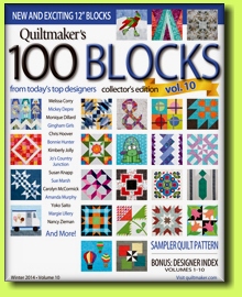 Quiltmaker's 100 Blocks Vol.10