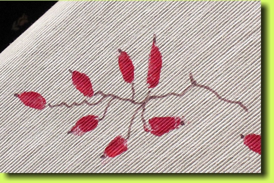 Hagebuttendruck Detail