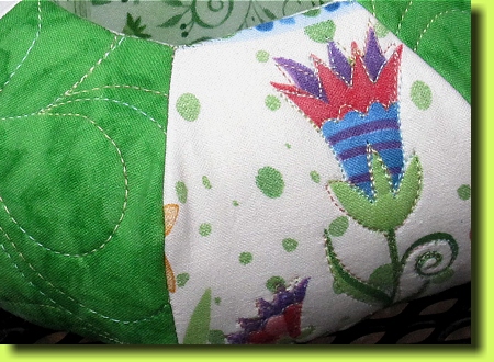 Hexagon-Nadelkissen Detail 1