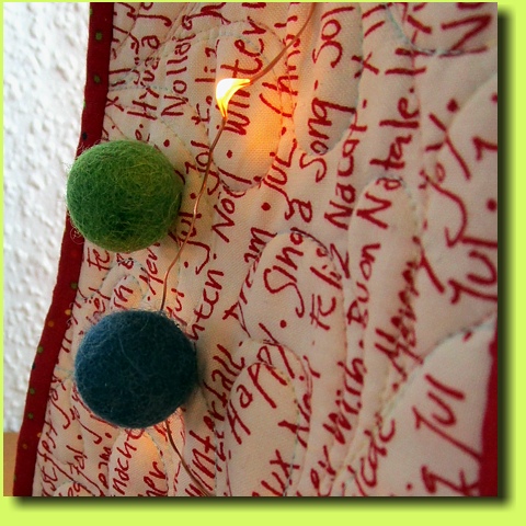 Tannenquilts Beleuchtung