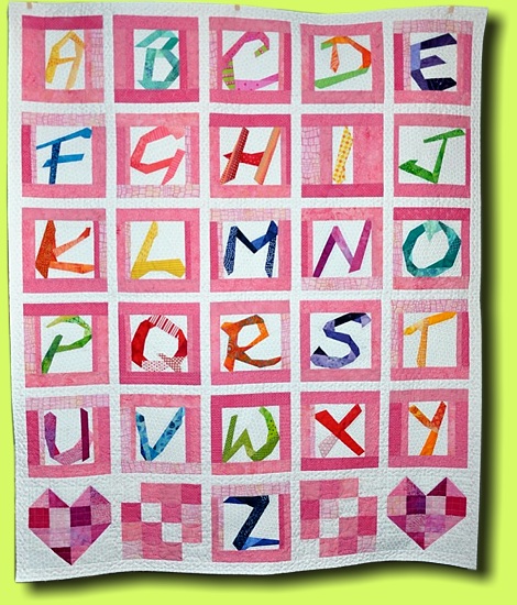 Krakeliges Alphabet Jane B.