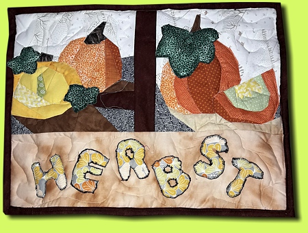 Herbstlicher Halloween-Tischläufer Barbara M.