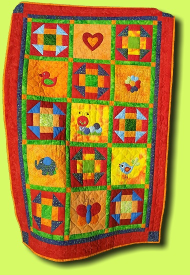 Genäht im Kurs oder nach meinen Quilts Angelika S.