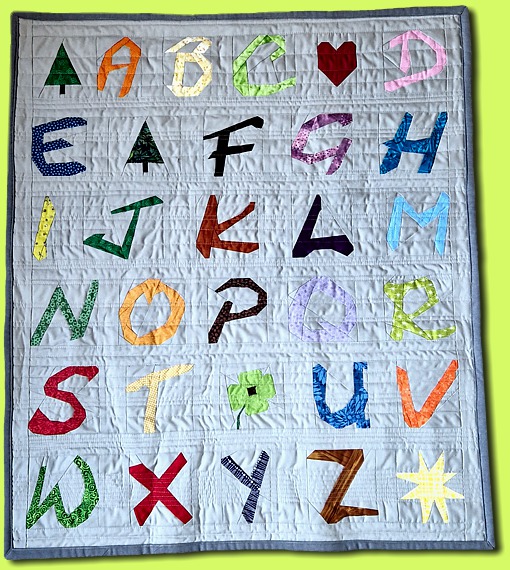 Krakeliges Alphabet Susanne B.