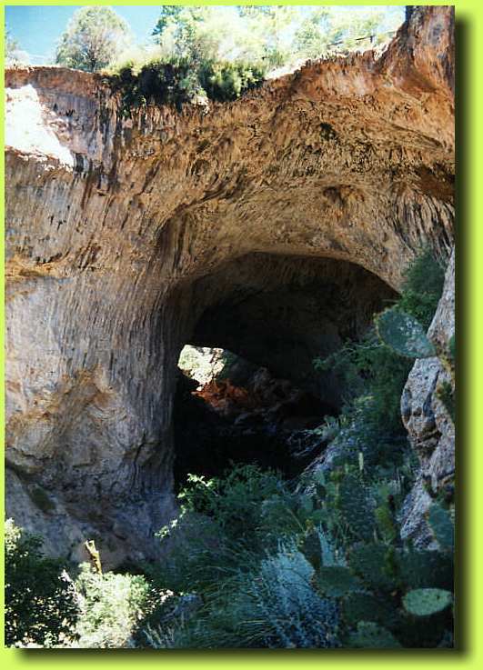 The Tonto Natural Bridge, Arizona, Foto