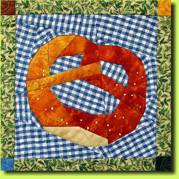 Unterm wei&szlig;-blauen Himmel - Brezel